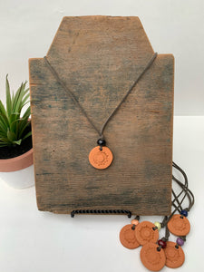 Aromatherapy Medallion Necklace