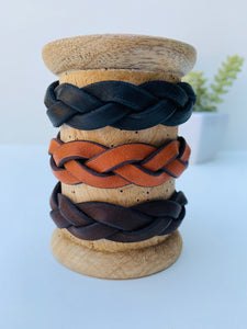 Leather Braided Bracelet