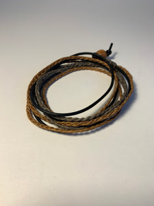 Men's Triple Wrap Bracelet