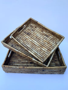 Banana Leaf Nesting Tray Set