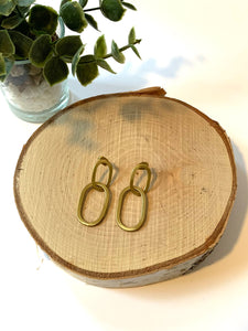 Oval Links Earrings