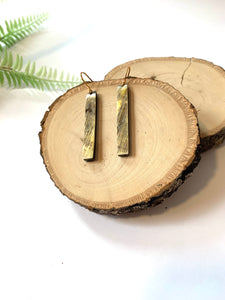 Vertical Horn Earrings