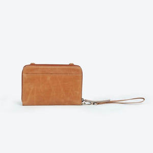 Leather Crossbody Wallet